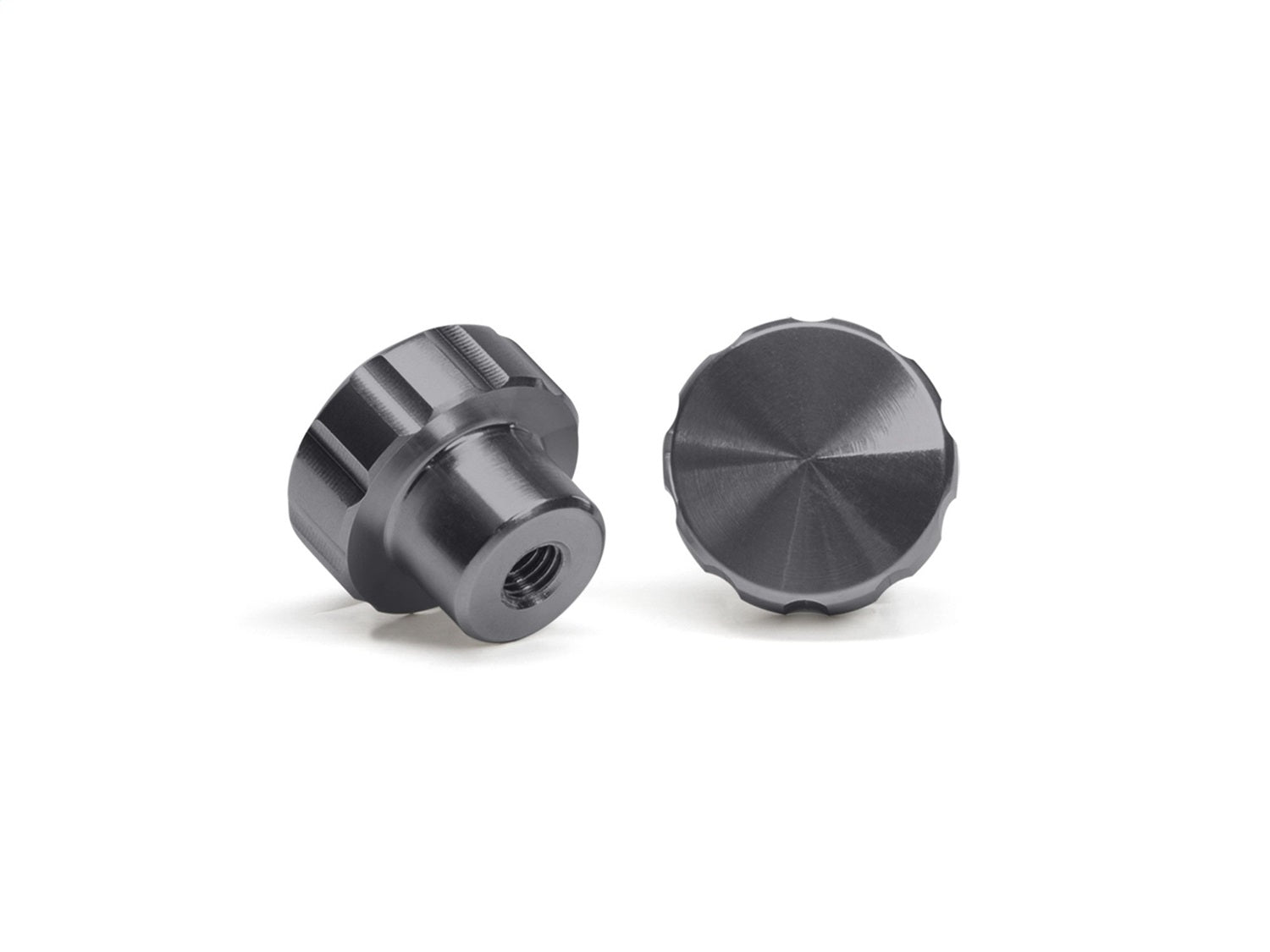 Weathertech - Colored Billet Knobs - Graphite w/Hand Sanitzer - 8ACFBK2DG