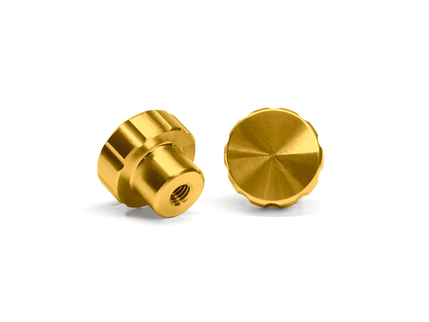 Weathertech - Colored Billet Knobs - Gold w/Hand Sanitzer - 8ACFBK2GD
