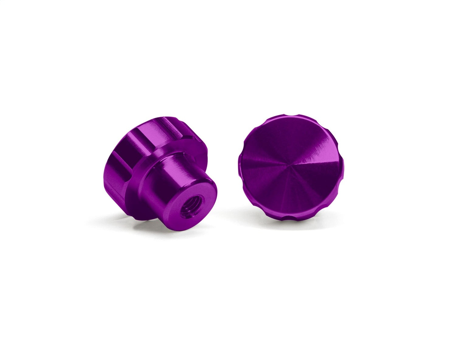 Weathertech - Colored Billet Knobs - Violet w/Hand Sanitzer - 8ACFBK2PU