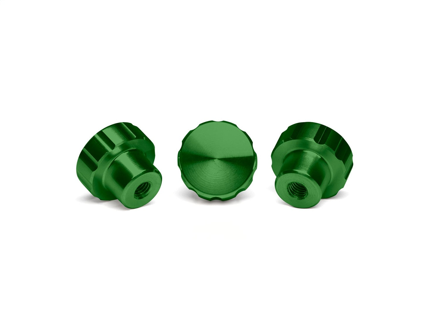 Weathertech - Colored Billet Knobs - Forest Green w/Hand Sanitzer - 8ACFBK3GN