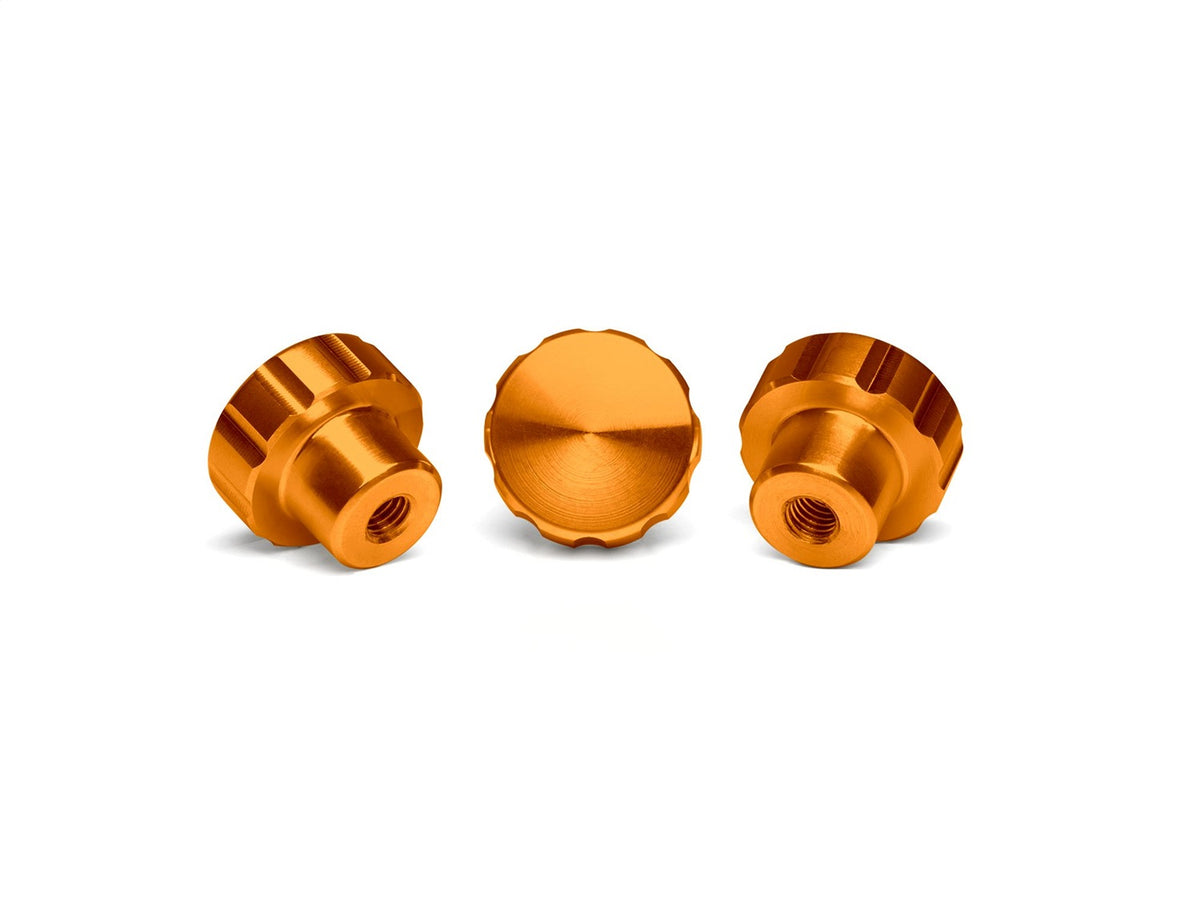 Weathertech - Colored Billet Knobs Set - 8AWF10-8ACFBK3OR