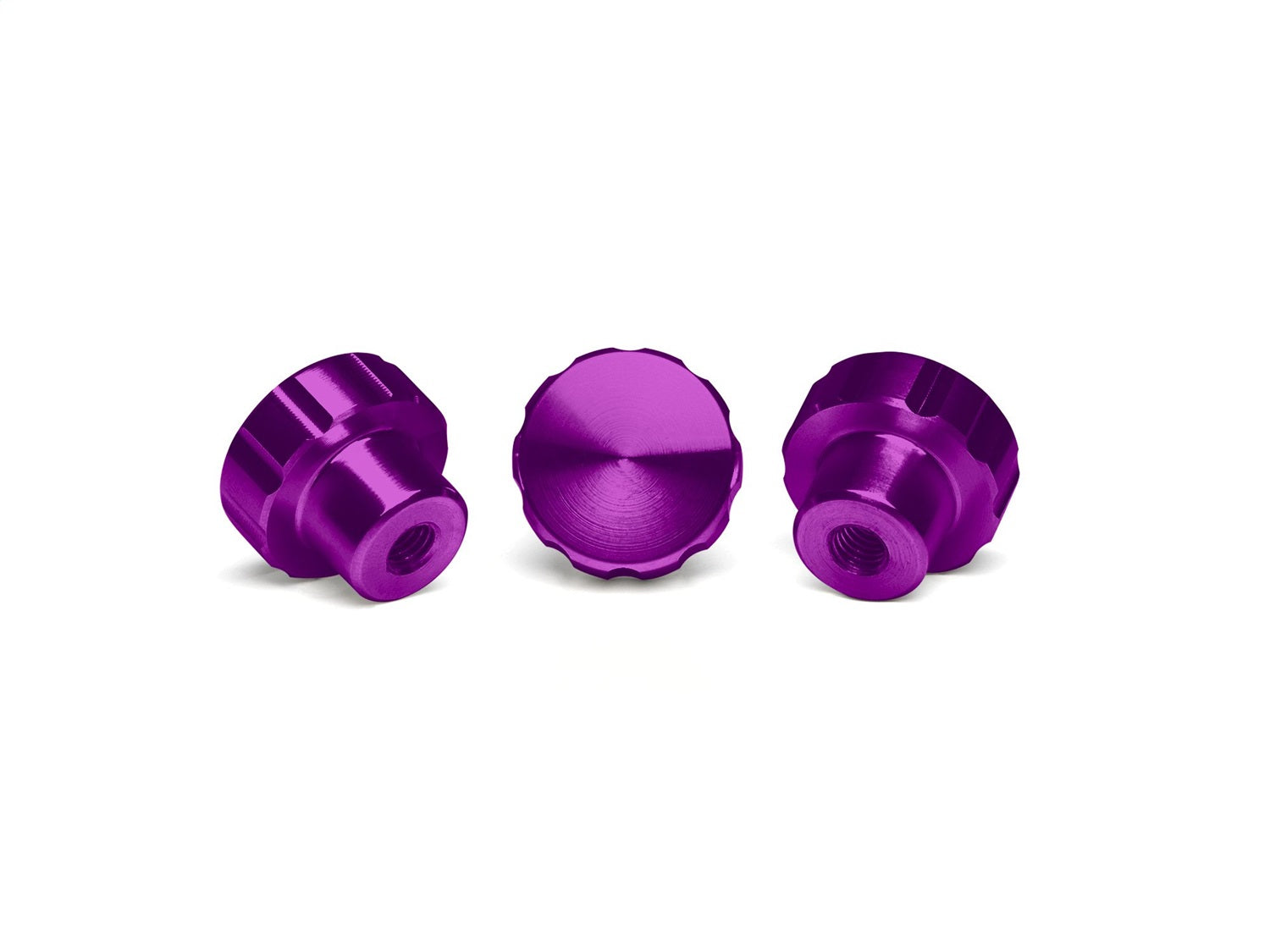 Weathertech - Colored Billet Knobs - Violet w/Hand Sanitzer - 8ACFBK3PU