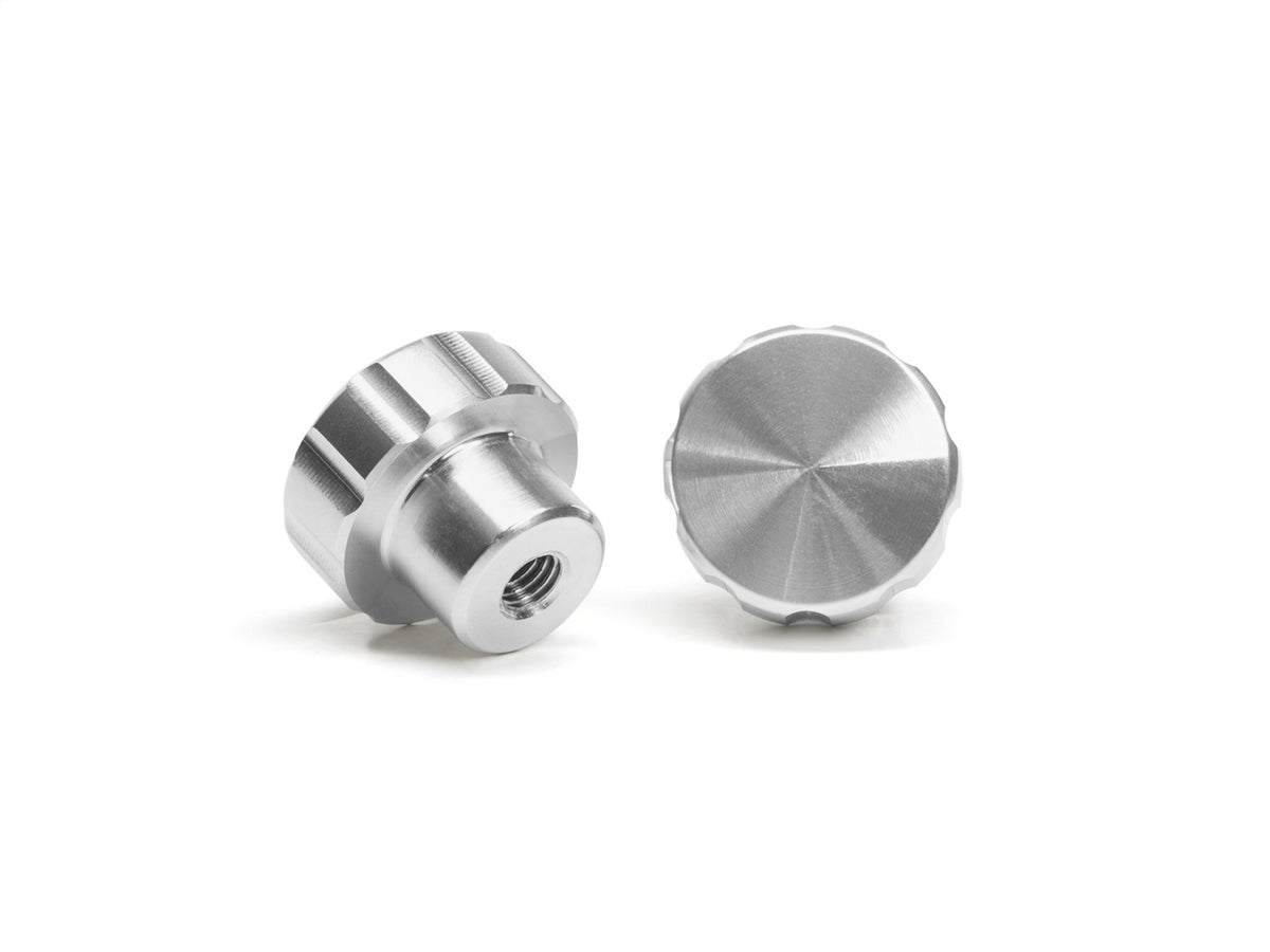 Weathertech - Colored Billet Knobs - Silver w/Hand Sanitzer - 8ACFBK5