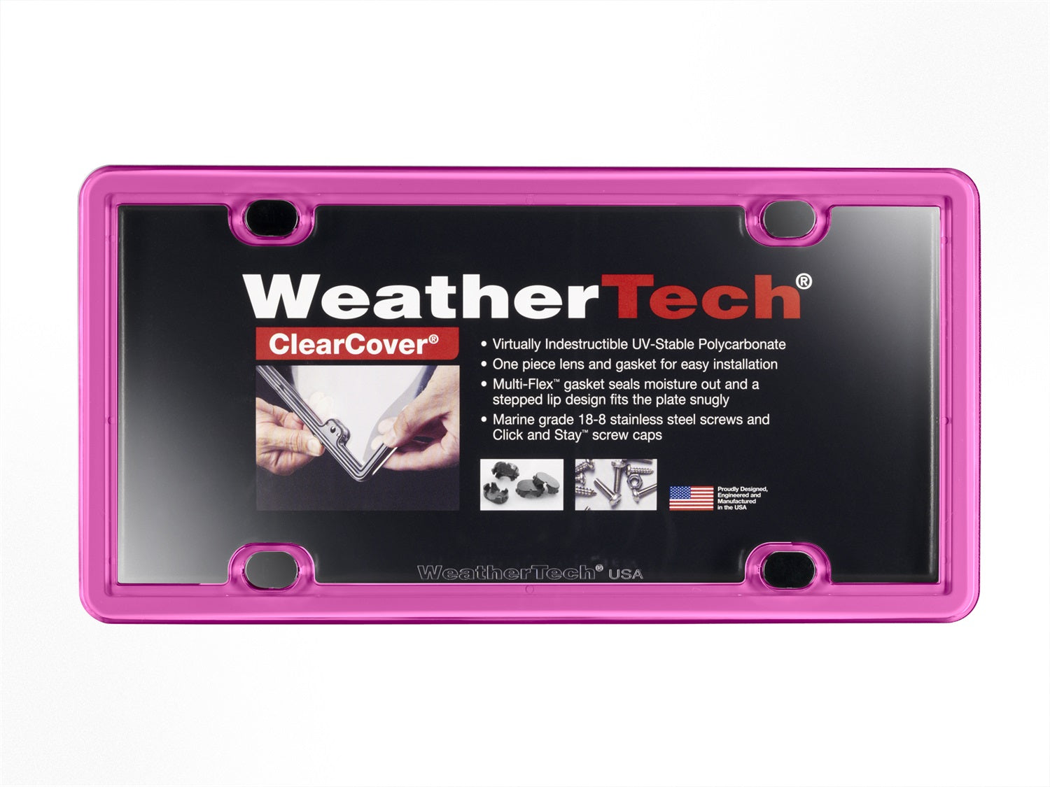 Weathertech - ClearCover® - Hot Pink - 8ALPCC3