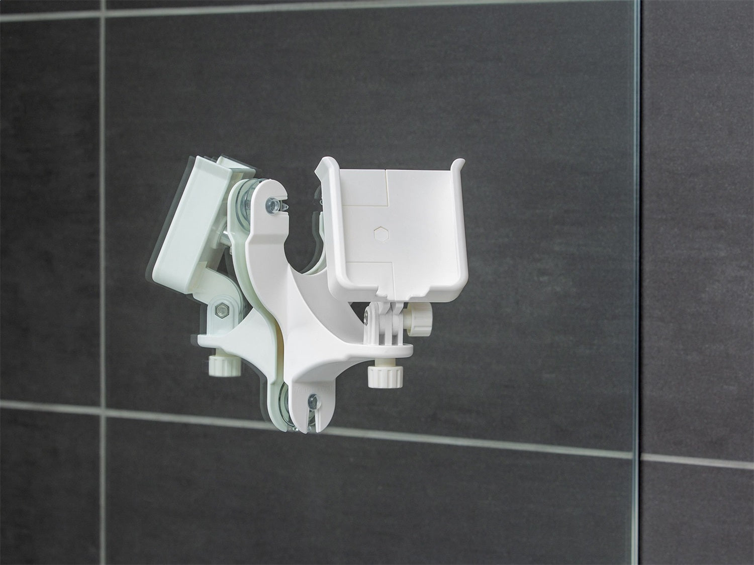 Weathertech - MirrorFone XL - White Rotating - 8ARM3WH