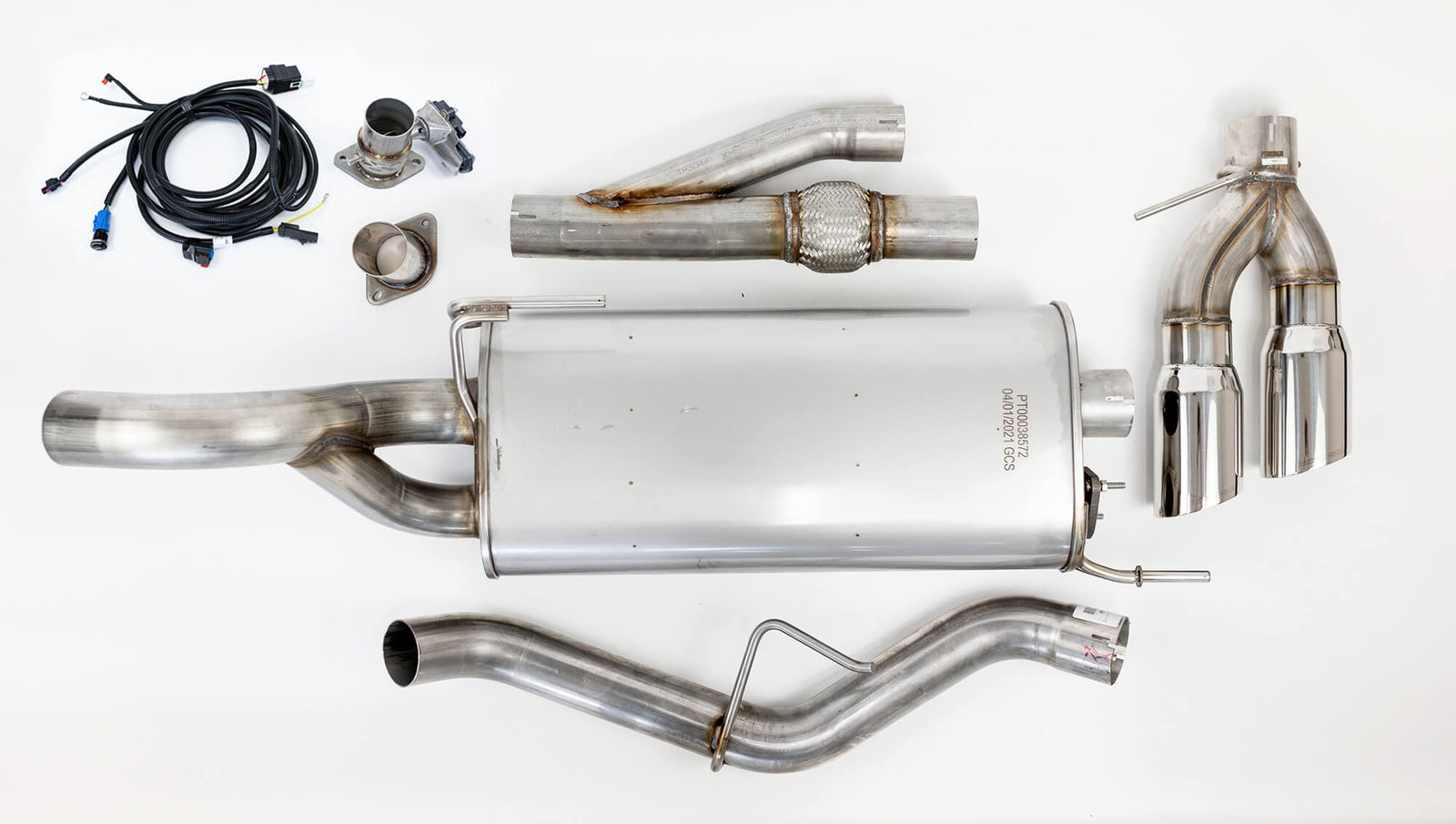 Roush - 2015-2020 Roush F-150 Active Cat-Back Exhaust Kit - 422104