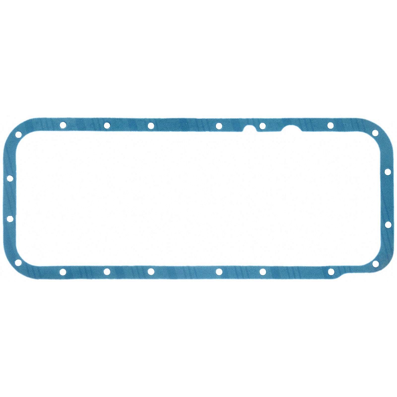 Fel-Pro 1834 Engine Oil Pan Gasket Set Composite material w/steel core and silicone coating - front view