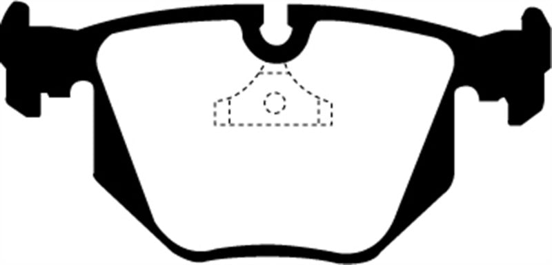 EBC 94-99 BMW M5 3.8 (E34) Redstuff Rear Brake Pads - DP3871C