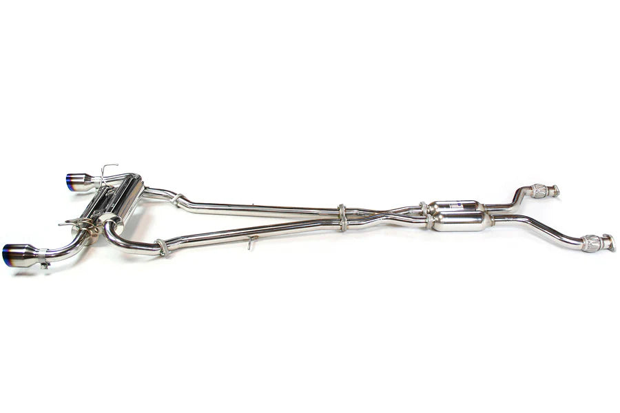 Invidia 07+ Infiniti G37 Coupe Gemini Single Layer Titanium Tip Cat-back Exhaust