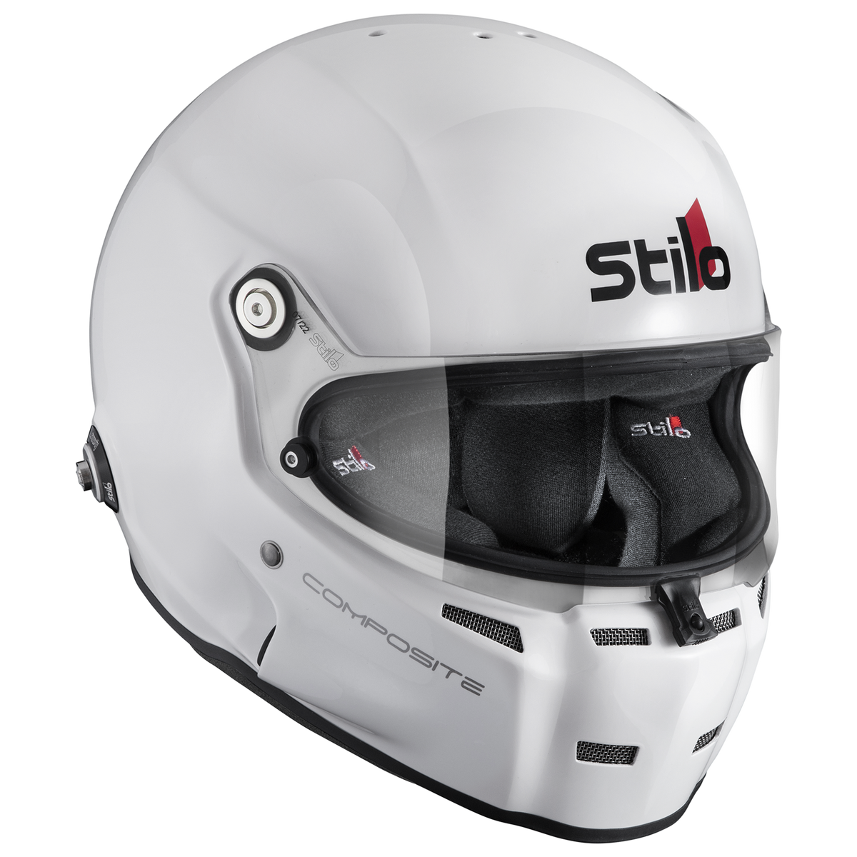 Stilo - SA2020 ST5 GT Composite Racing Helmet - White/Black