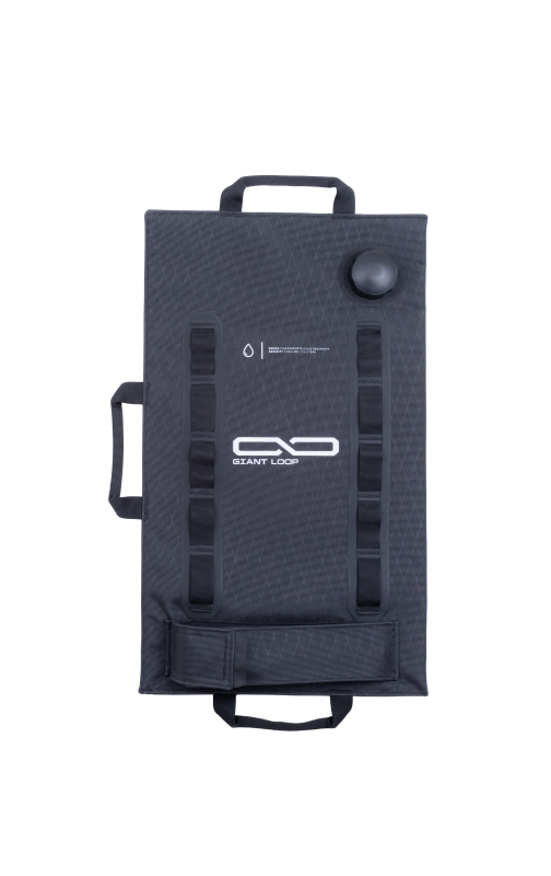 Giant Loop Armadillo Bag 2 Gallon - Black - AB25-G2-B - front view