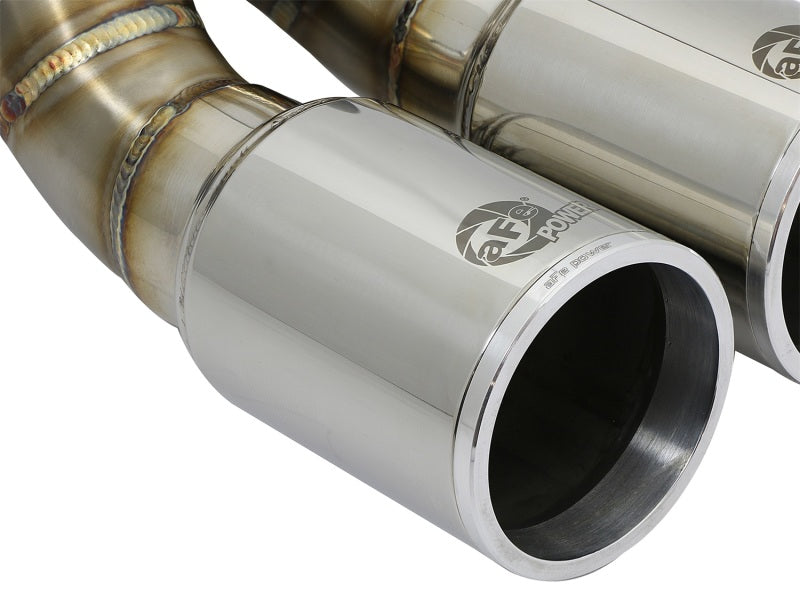 aFe Power 13-14 Porsche Cayman S / Boxster S Polish Exhaust Tip Upgrade - 49C36413-P
