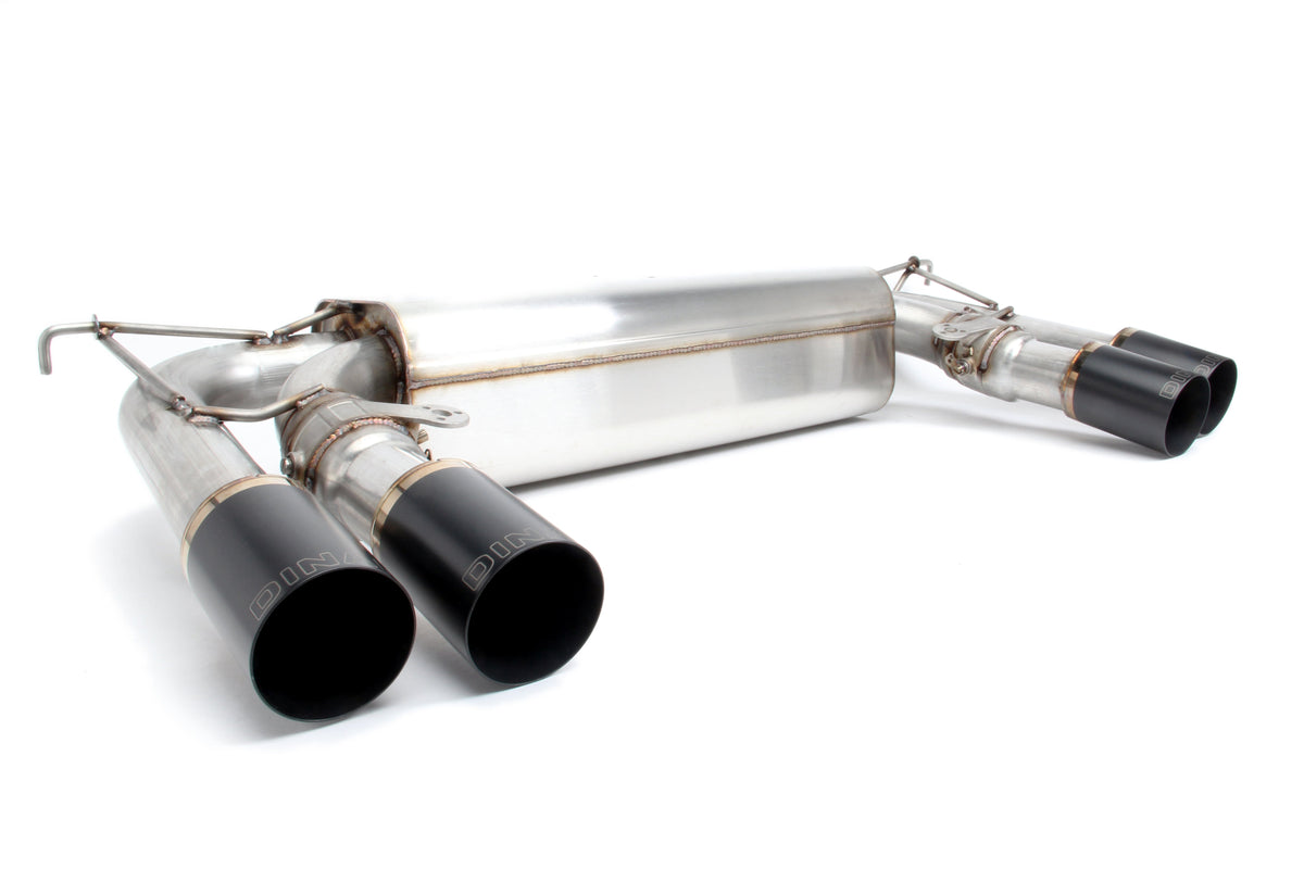 Dinan - Free Flow Axle-Back Exhaust - 2015-2019 BMW X5M/X6M - D660-0054A-BLK