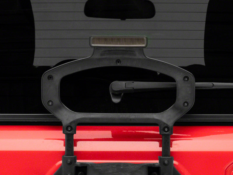 Raxiom18-23 Jeep Wrangler JL Axial Series Hyper Flash LED Third Brake Light- Smoked - J140396-JL