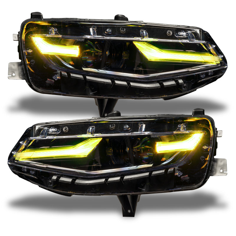 Oracle 19-21 Chevy Camaro LS/LT RGB+A Headlight DRL  Kit - ColorSHIFT w/o Controller SEE WARRANTY - 1418-334