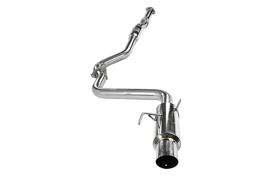 Invidia 08+ WRX Sedan 76mm (101mm tip) Single N1 SS Tip Cat-back Exhaust
