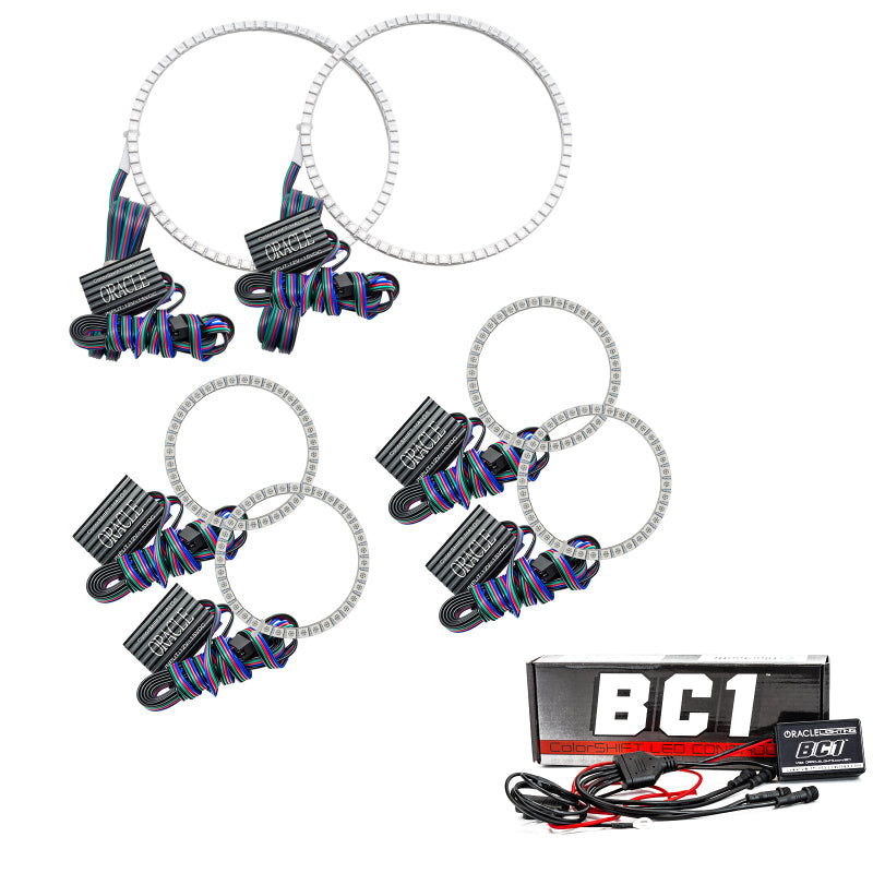 Oracle Nissan Frontier 01-04 Halo Kit - Triple - ColorSHIFT w/ BC1 Controller SEE WARRANTY - 3564-335