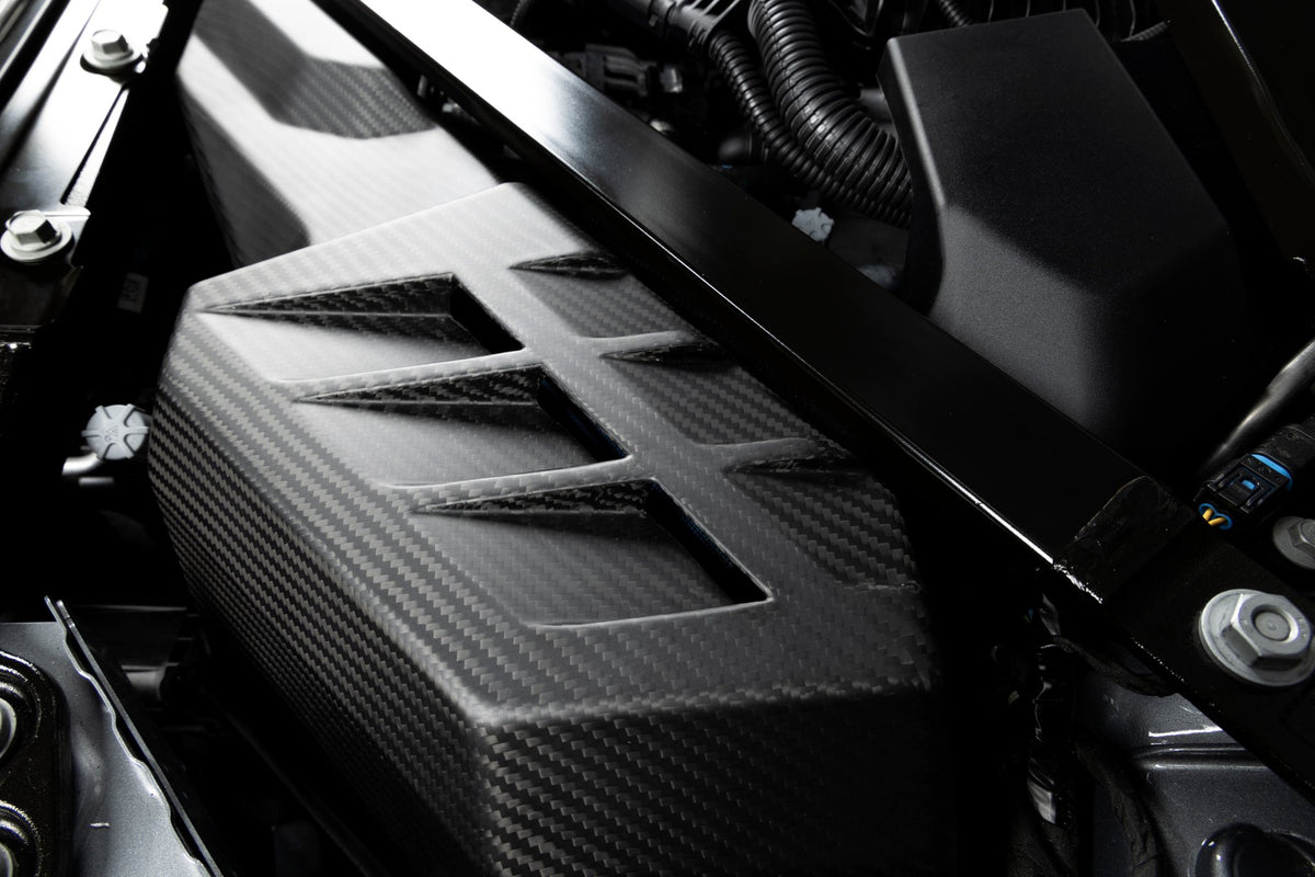 Dinan - Matte Carbon Fiber Cold Air Intake - 2021-2026 BMW M2/M3/M4 - D760-0063-B