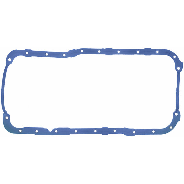 Fel-Pro 17998 Engine Oil Pan Gasket Set 22 Bolt Hole One Piece Gasket - front view