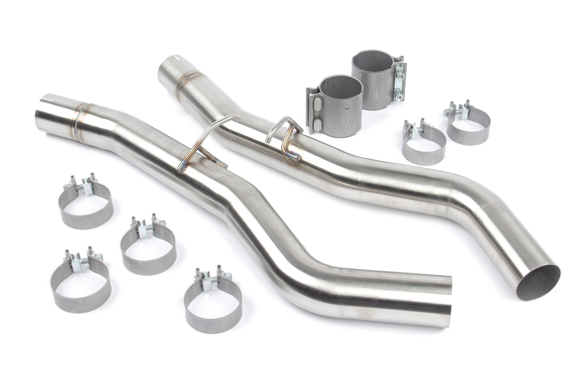Dinan - Free Flow Axle-Back Exhaust - 2020-2025 BMW X3M/X4M - D660-0086-BLK