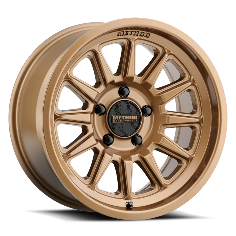 Method MR323 17x8.5 / 8x6.5 BP / 0ET / 4.72in BS / 130.81mm CB - Gloss Bronze Wheel - MR323785801500