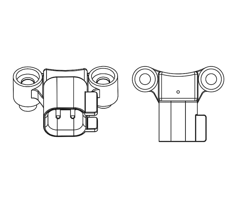 Hella Twin Trumpet Horn Kit 12V - Ford - 011225921