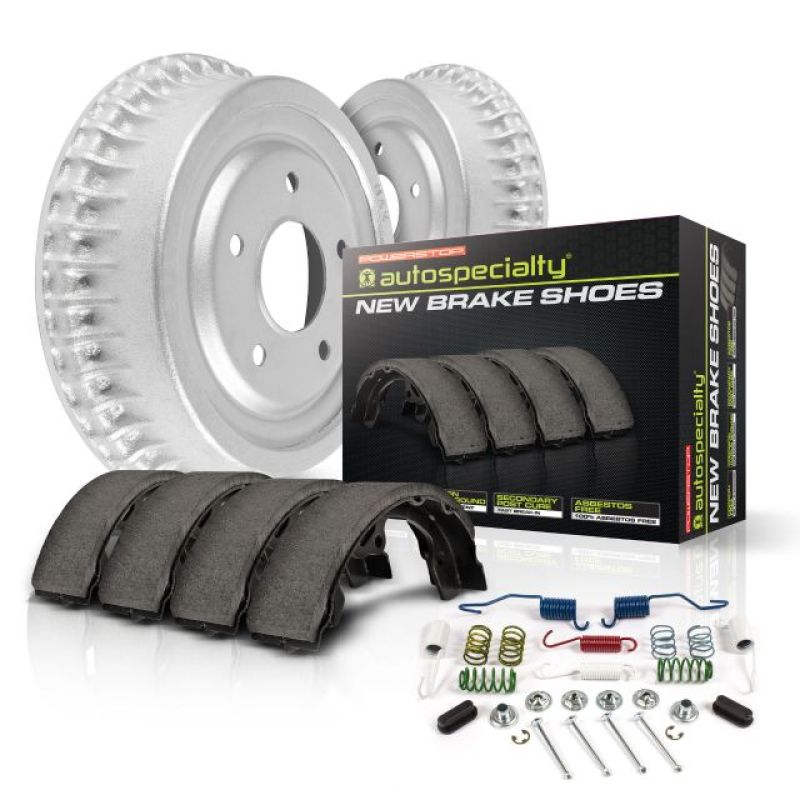 Power Stop 05-18 Toyota Tacoma Rear Autospecialty Drum Kit - KOE15389DK for 2005-2023 Toyota Tacoma
