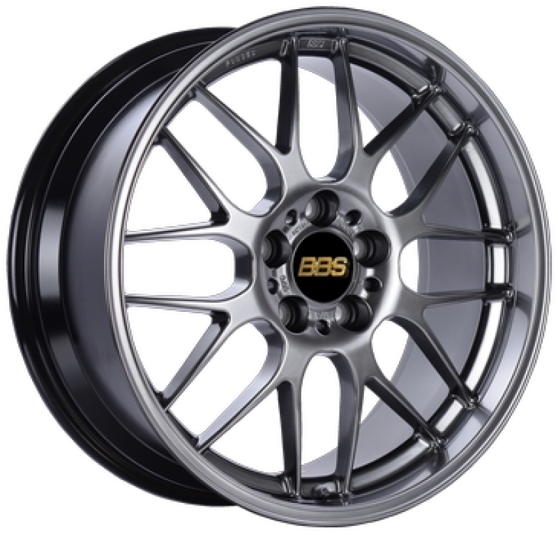 BBS RG-R 18x8.5 5x120 ET30 PFS Diamond Black Wheel -82mm PFS/Clip Req - RG794DBK