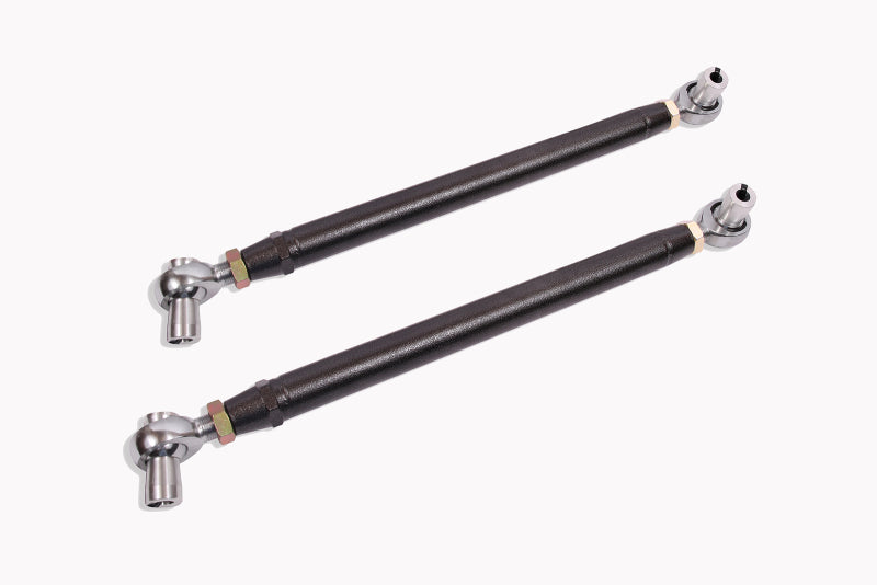 BMR 82-02 3rd Gen F-Body Double Adj. Chrome Moly Lower Control Arms w/ Rod Ends - Black Hammertone - MTCA003H by BMR Suspensi