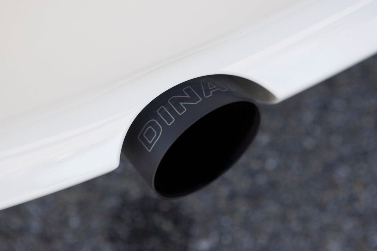 Dinan - Free Flow Axle-Back Exhaust - 2007-2011 BMW 335i/335xi - D660-0012-BLK