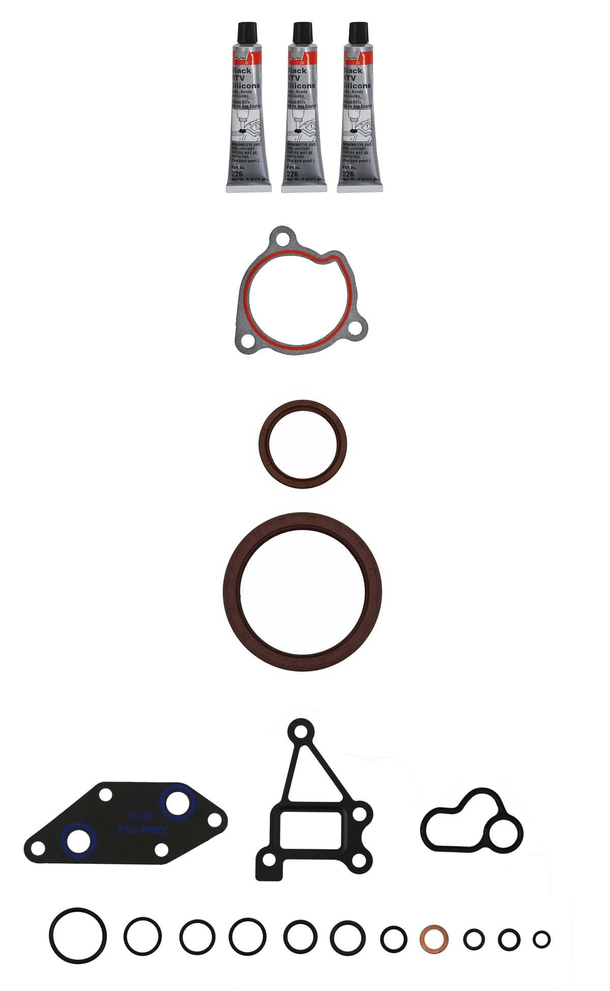 Fel-Pro Nissan Altima CS 26261 Engine Conversion Gasket Set - CS26261 for 2002-2018 Nissan Altima - front view
