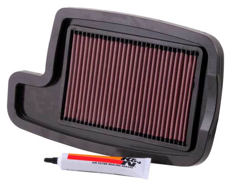 K&N Arctic Cat 12.813in O/S L x 7.5in O/S W x .875in H Replacement Air Filter - AC-4004 for 2005-2009 Arctic Cat 500 4x4 Auto