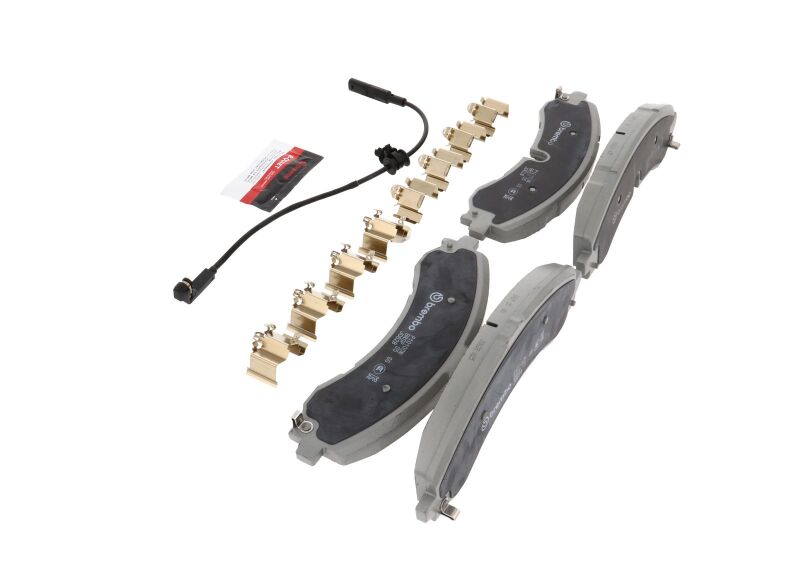 Brembo OE 20-21 Chevy Silverado 2500 HD/3500 HD/GMC Sierra 2500 HD Ceramic Brake Pad - Front - P10100N
