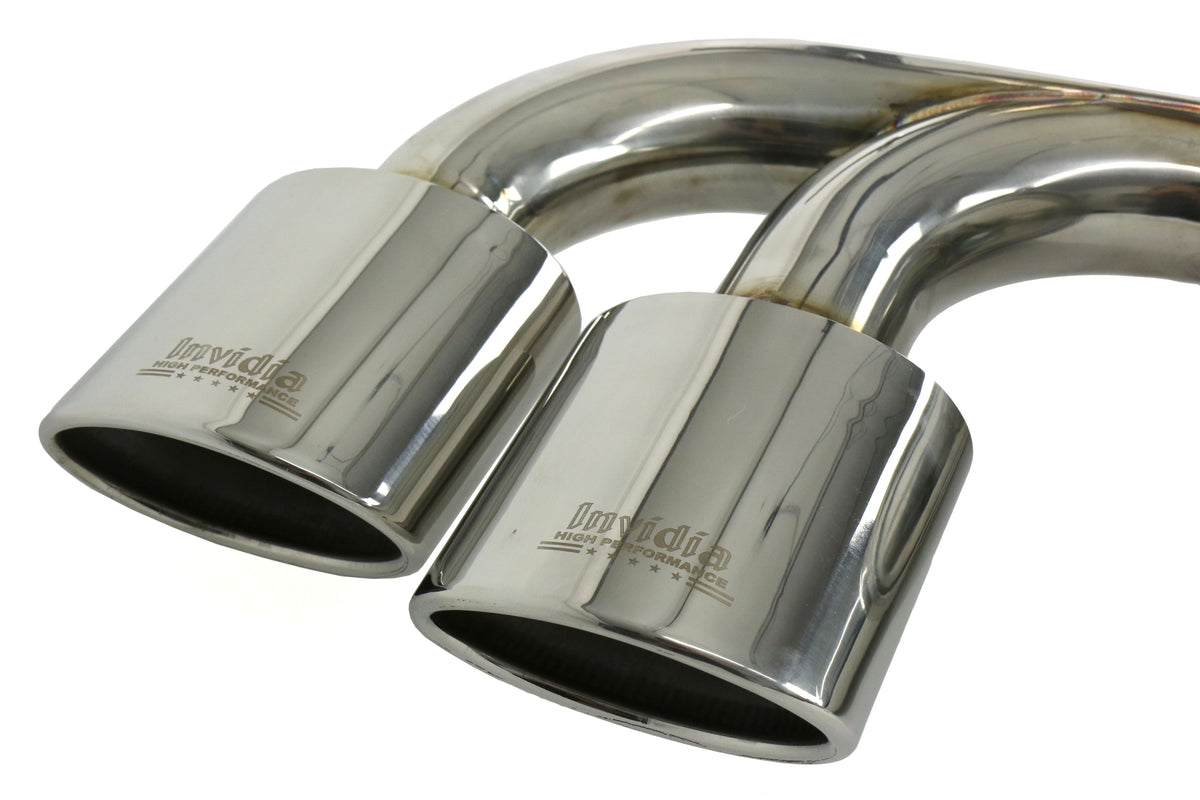Invidia 15+ VW Golf-R Q300 w/ Oval Stainless Steel Tips Cat-Back Exhaust