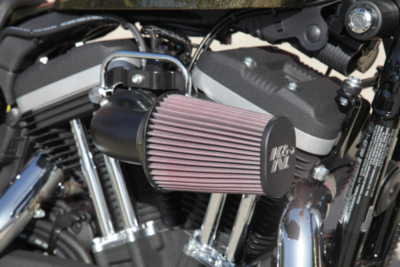 K&amp;N 07-10 Harley Davidson XL Aircharger Performance Intake - 63-1126