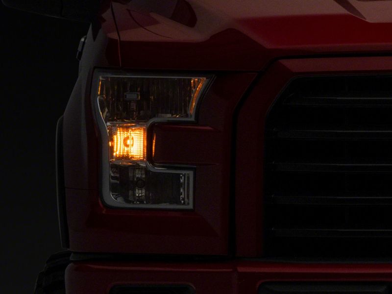 Raxiom 15-17 Ford F-150 Axial OEM Style Rep Headlights- Chrome Housing (Clear Lens) - T551345