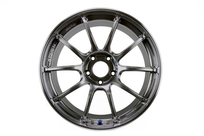 Advan RZII 18X9.0 +63 5-114.3 Racing Wheel - Hyper Black &amp; Ring Wheel - YAZ8I63EHB