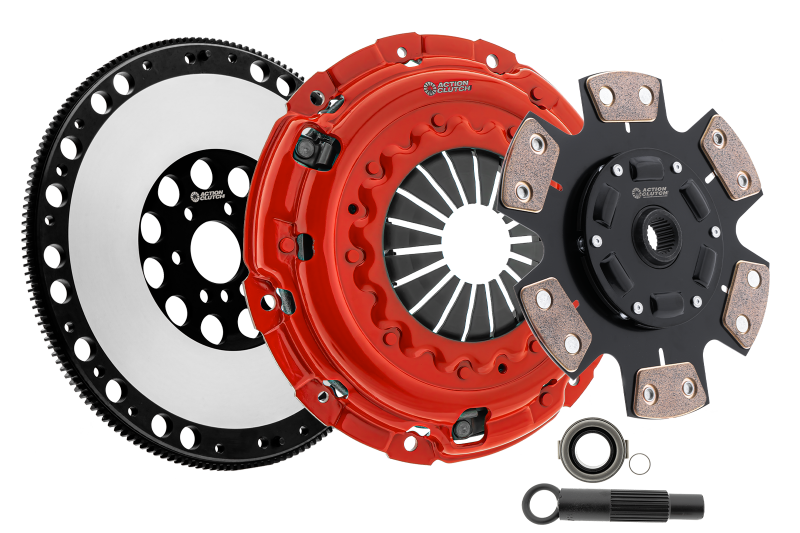Action Clutch 02-06 Acura RSX 2.0L (K20A3) Stage 5 Clutch Kit (2MS) w/Lightened Flywheel - ACR-0486