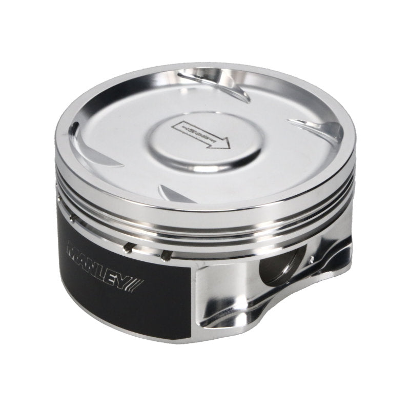 Manley 04+ Subaru WRX STi (EJ257) STD Stroke 99.55mm +.05mm Bore 8.5:1 Dish Piston and Ring Set - 612001C-4