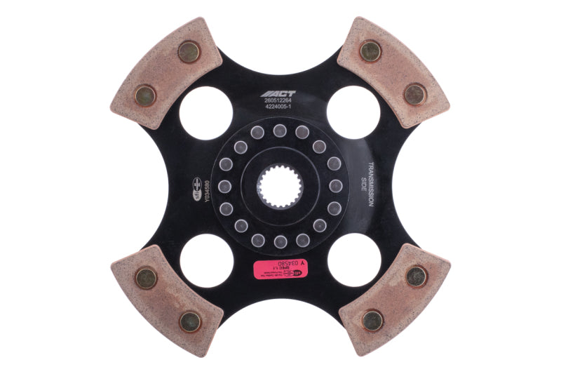 ACT 19-25 Mazda MX-5 Miata 4 Pad Rigid Race Disc - 4224005-1