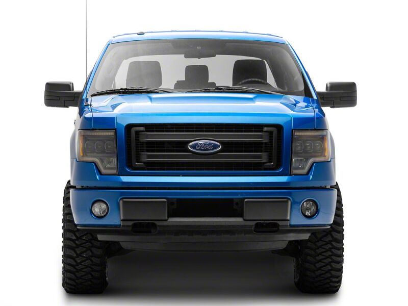 Raxiom 09-14 Ford F-150 CXR Series LED Projector Headlights- Black Housing- Clear Lens - T593907 - close-up view 3