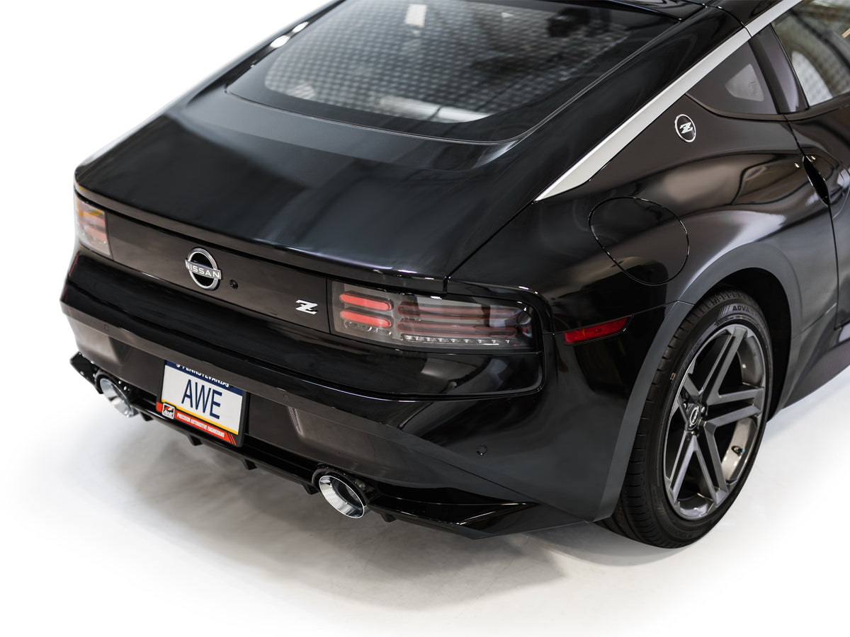 AWE 2023 Nissan Z RZ34 RWD Touring Edition Catback Exhaust System w/ Chrome Silver Tips - 3015-32400