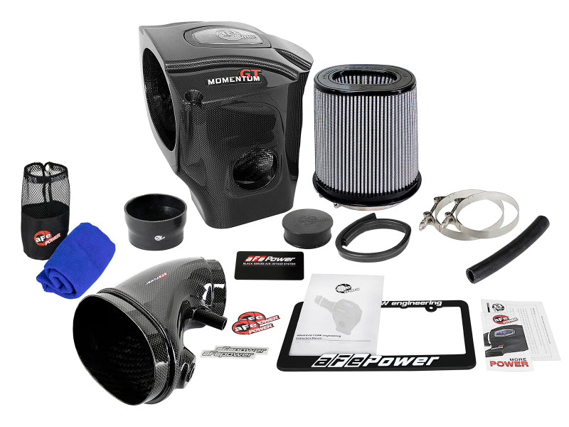 aFe Black Series Carbon Fiber CAIS w/PDS Filter 11-19 Dodge Challenger/Charger SRT8 V8-6.4L - 58-10003D
