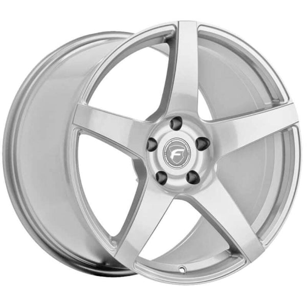 Forgestar CF5 19x9 / 5x114.3 BP / ET35 / 6.4in BS Gloss Silver Wheel - F11699065P35 by Forgestar