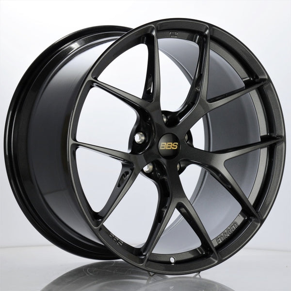 BBS FI-R 20x11.5 5x114.3 ET50.5 CB70.7 - Gloss Graphite - FI156GR by BBS - front view