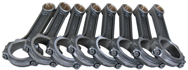 Eagle Chevrolet BB Forged 4340 Steel w/ARP2000 Bolts I-Beam Connecting Rods - Set of 8 - FSI67002000 - front view