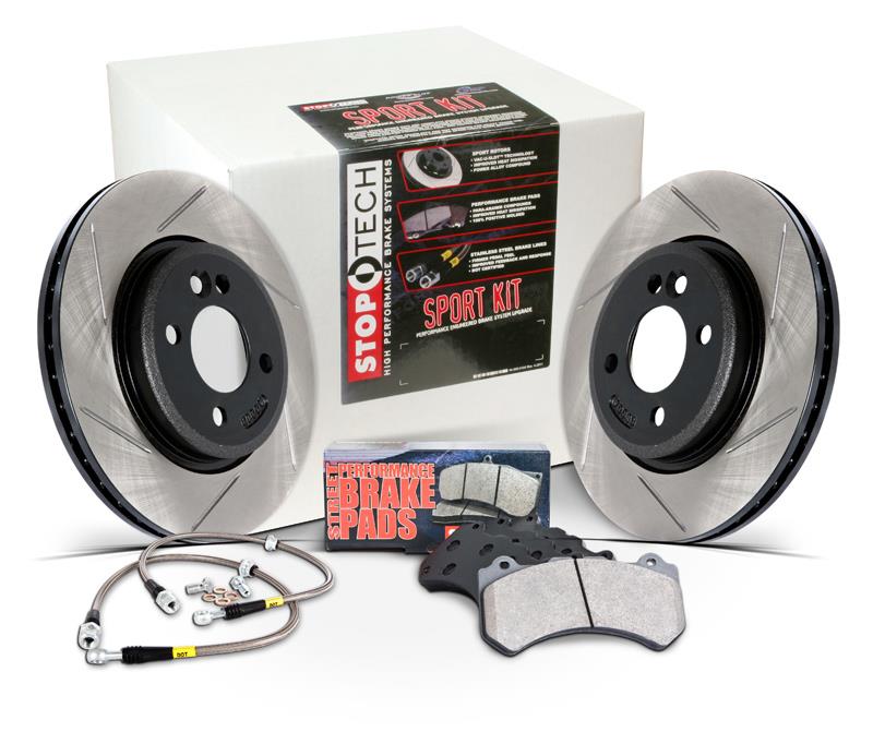 Sport Axle Pack, Slotted, Rear - 977.45010R for 2006-2008 Ford Fusion - angle view