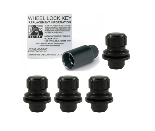 Gorilla Automotive - Gorilla Lock Toy Mag 12-1.50 Blk Clam - 73631TBC
