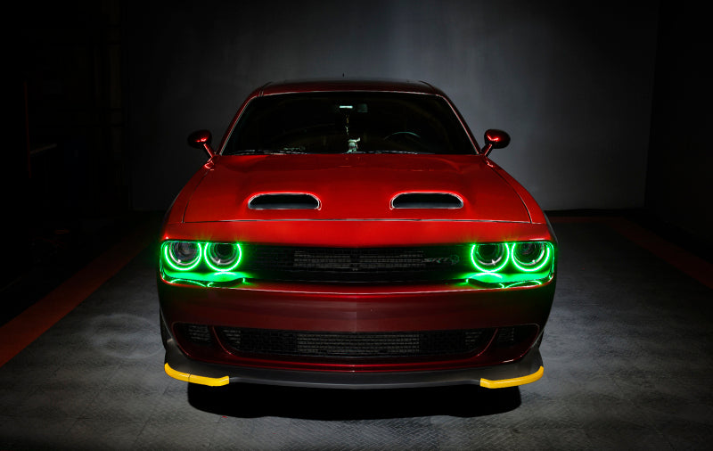 Oracle 15-21 Dodge Challenger Dynamic Surface Mount Headlight Halo Kit - - Dynamic SEE WARRANTY - 3990-332