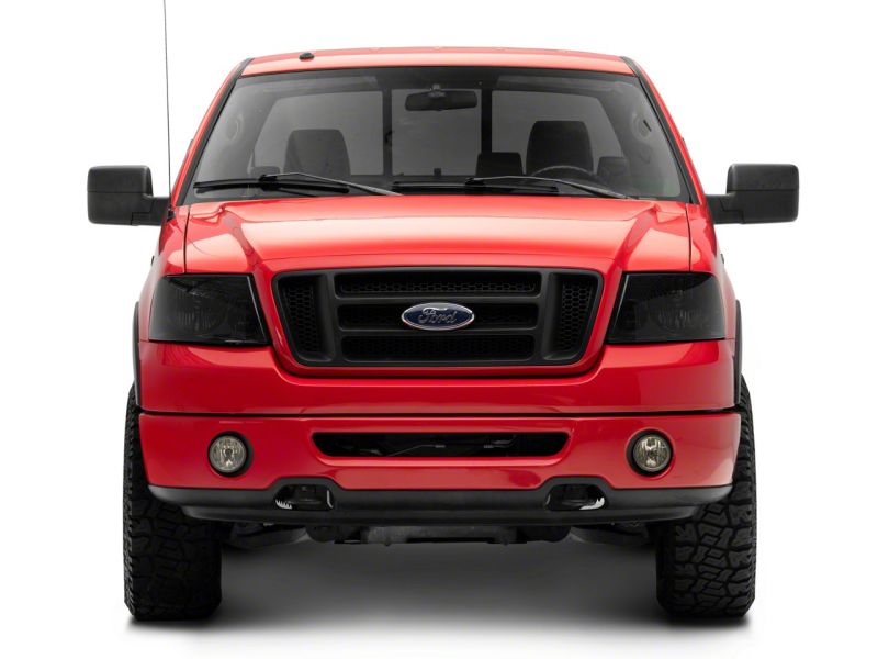 Raxiom 04-08 Ford F-150 Axial Series OEM Style Replacement Headlights- Chrome Housing- Smoked Lens - T551342